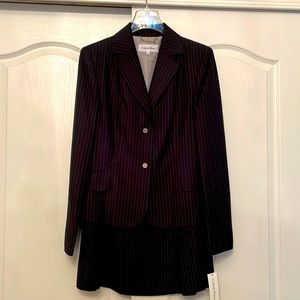 Calvin Klein Navy Wall ST Suit